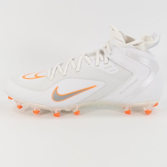 Nike Alpha Huarache 8 Elite LAX \'White Orange\' CW4447-102 size 12.5 main image 4